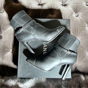 Chanel Ankle Boots in Black
